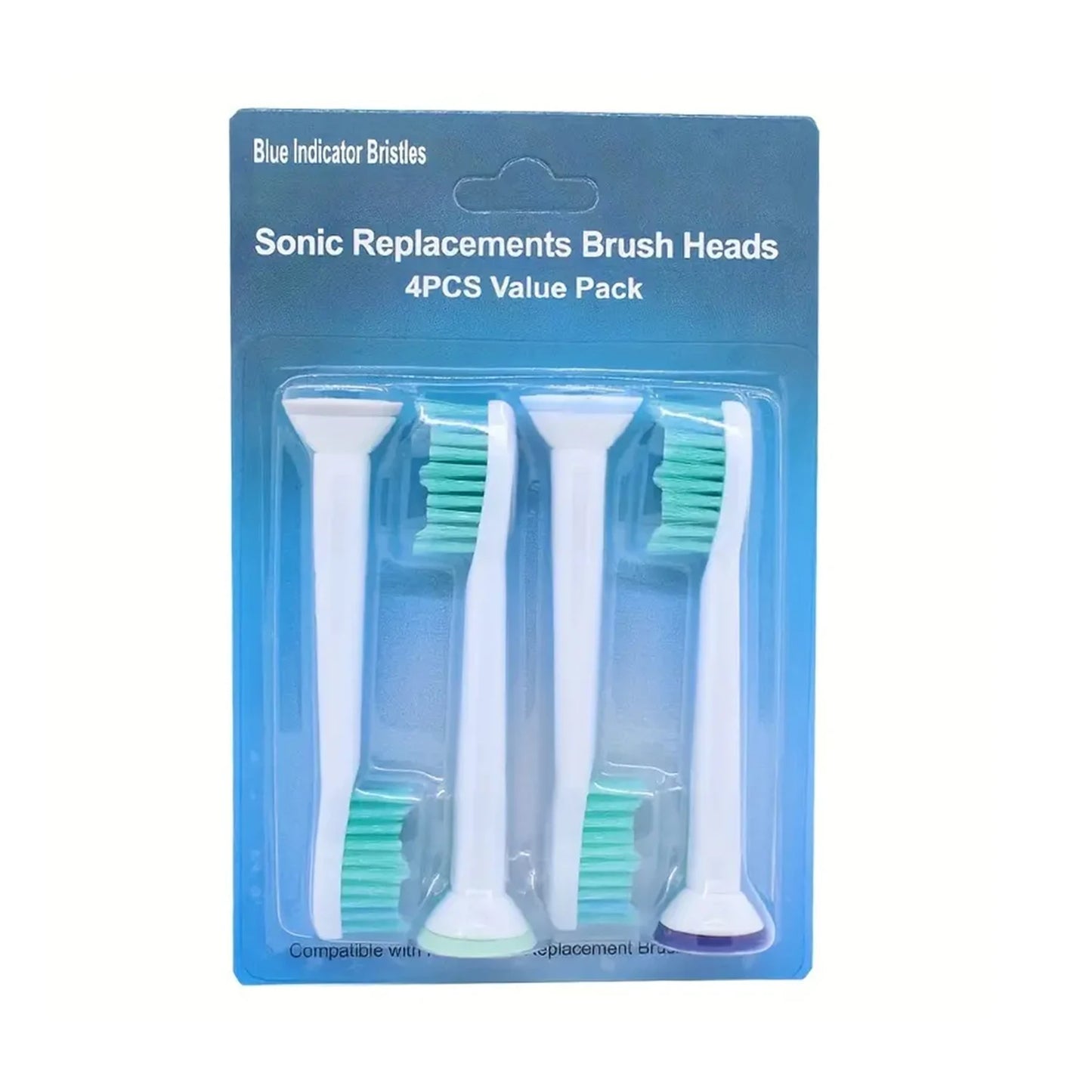 4-32pcs Electric Toothbrush Replacement Heads Compatible with Philips Sonicare Replacement Brush Heads Click-on Handles Beauty World Shop