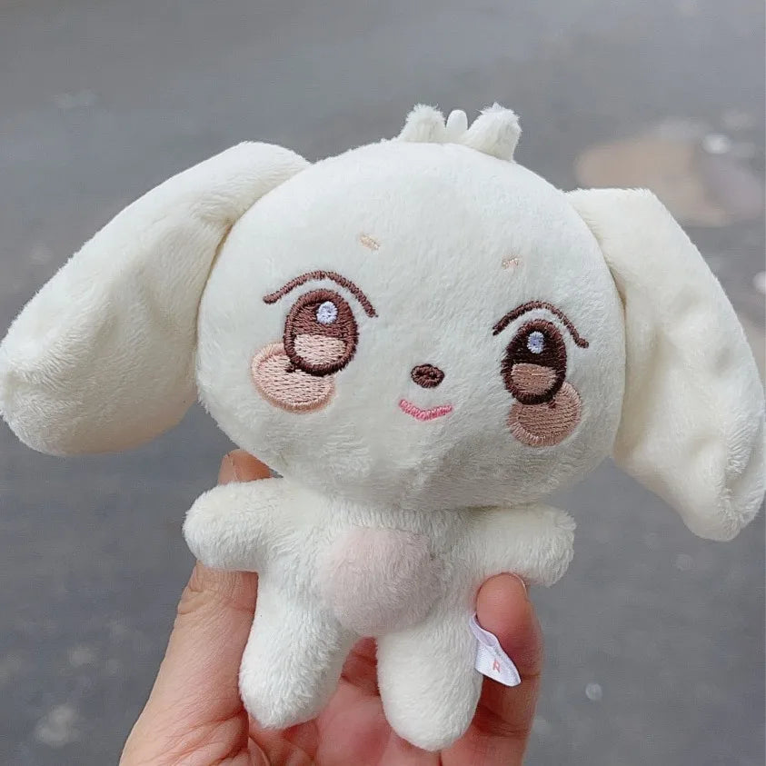 10CM Pop-up Store Doll Keychain ANITEEZ Cartoon Cute Plush Pendant Keyring Bag Accessories Kpop Yunho Yeosang Fans Gifts Beauty World Shop