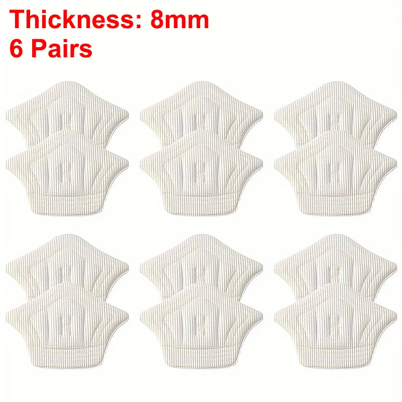 3pairs/6pairs Insoles Patch Heel Pads for Sport Shoes Back Sticker Adjustable Size Antiwear Feet Pad Cushion Insert Insole Beauty World Shop