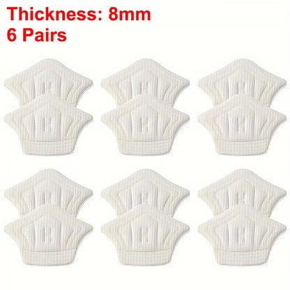 3pairs/6pairs Insoles Patch Heel Pads for Sport Shoes Back Sticker Adjustable Size Antiwear Feet Pad Cushion Insert Insole Beauty World Shop