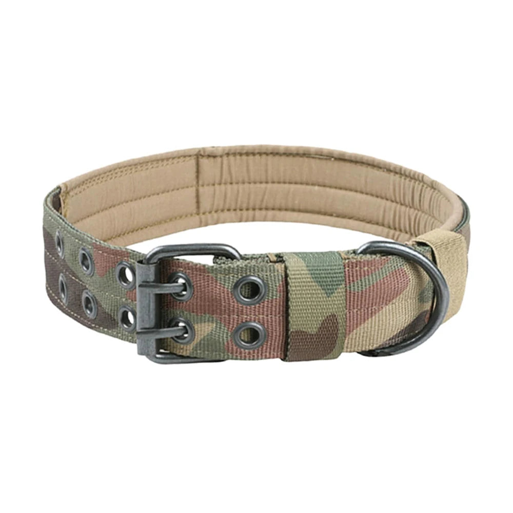 Tactical Dog Collar 1pc Durable Nylon Military Collars Outdoor For Medium Large Dogs Training Walking Working Pet Products Beauty World Shop