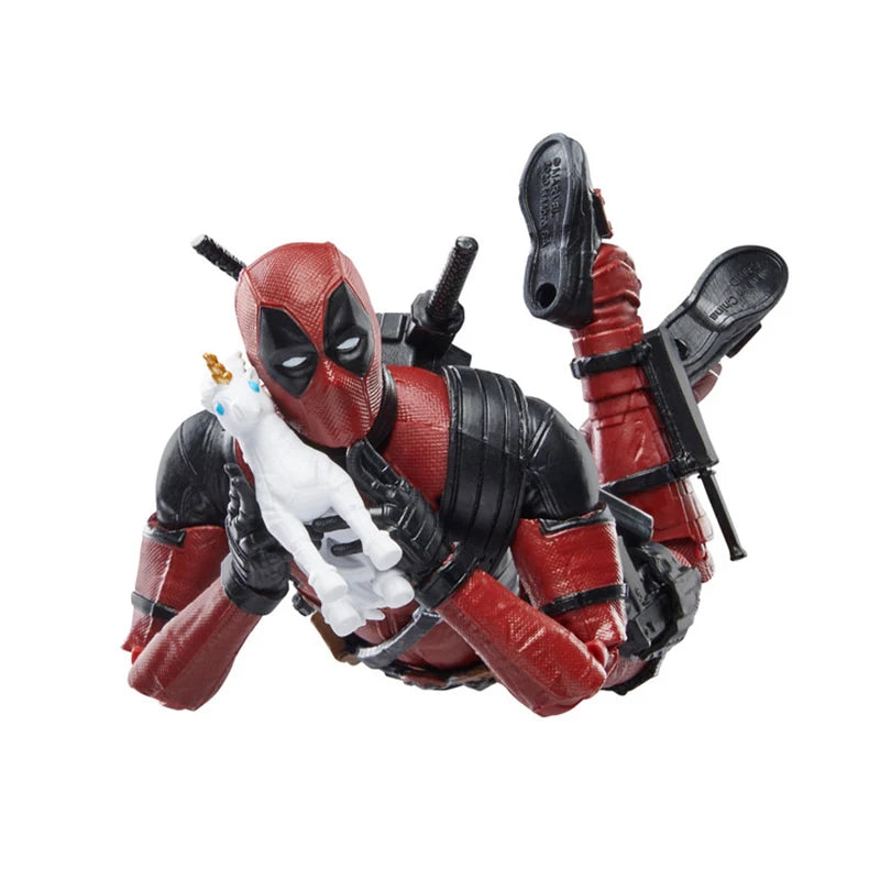 Hot Deadpool & Wolverine Action Figure X-Men Joint Movable New Mutants Wilson Comics Wade Movie  Model Customized Gifts Kids Toy Beauty World Shop