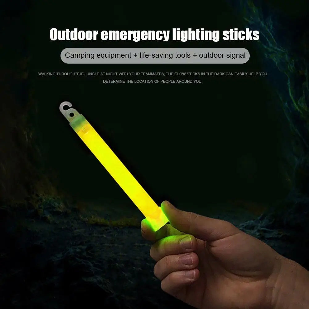 1-20pcs Industrial Grade Glow Sticks Light Stick Camping Emergency Light Sticks Party Clubs Supplies- Green Chemical fluorescent Beauty World Shop