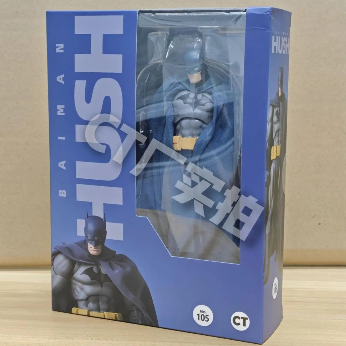 HOT in Stock CT Toys Batman Hush Blue Version Mafex 105 Black Version Dc Bat Man Anime Action Figure Figurine Model Statue Gift Beauty World Shop