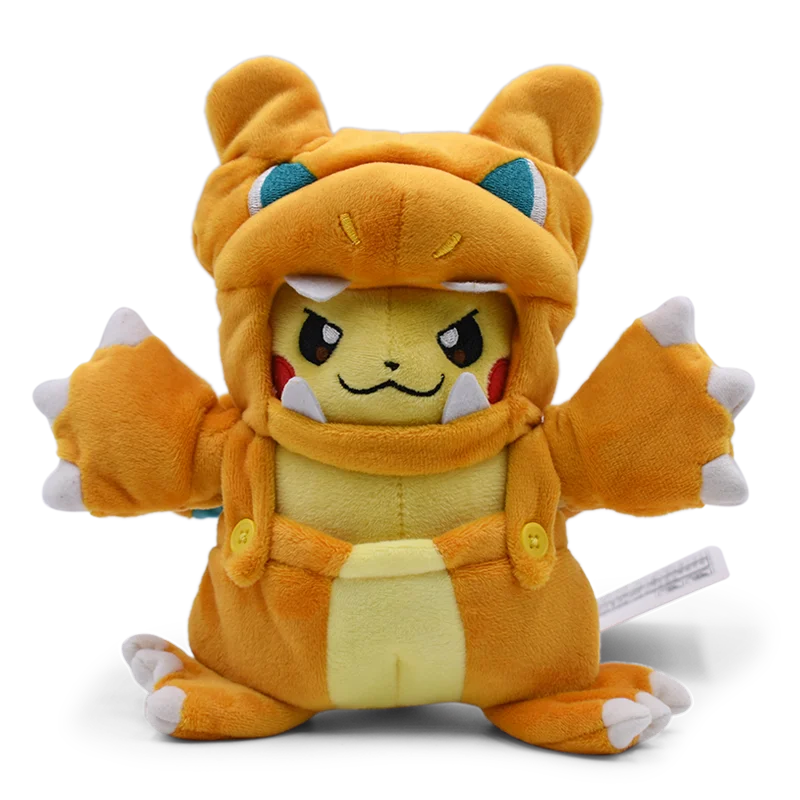 Cos Eevee Pikachu Cosplay Plush Toys Pikachu Peluche Lucario Stuffed Animal Doll Collectible Gift Cartoon Plushies Cute 20CM Beauty World Shop
