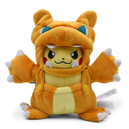 Cos Eevee Pikachu Cosplay Plush Toys Pikachu Peluche Lucario Stuffed Animal Doll Collectible Gift Cartoon Plushies Cute 20CM Beauty World Shop