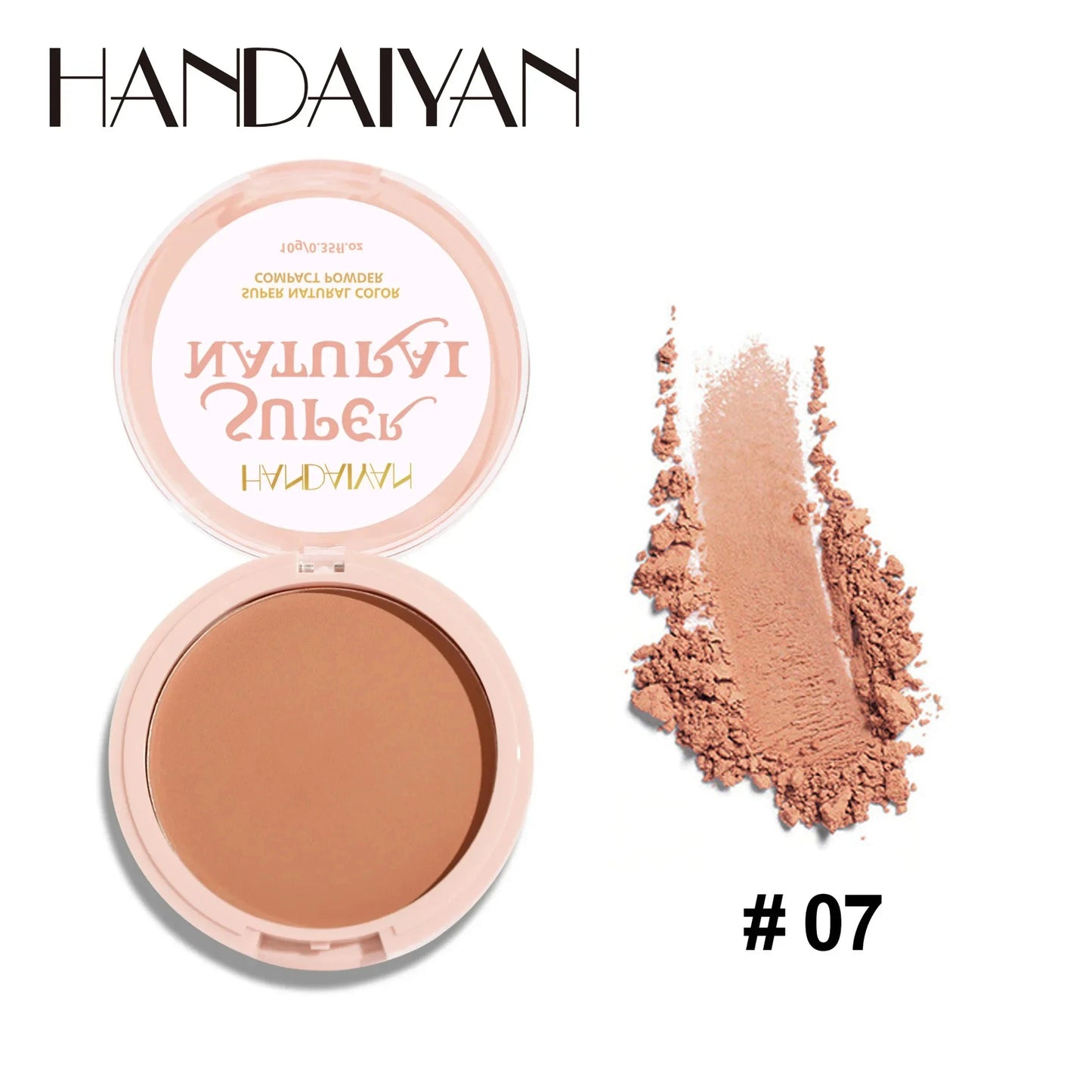 8 Color Matte Face Pressed Powder 24 Hours Oil Control Natural Setting Powder Foundation Full Coverage Waterproof Lasting Makeup Beauty World Shop
