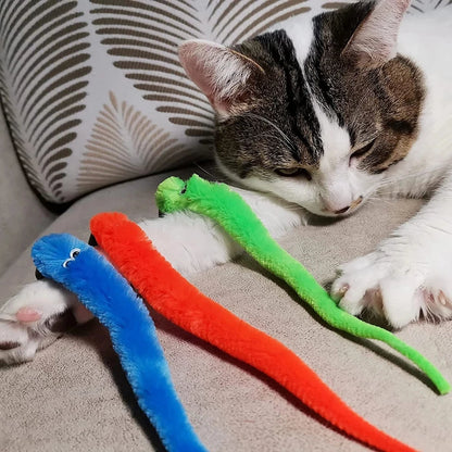 Replace Plush Cat Toy Accessories Worms Replacement Head Funny Cat Stick Pet Toys 5/10/6/11 Pcs Beauty World Shop