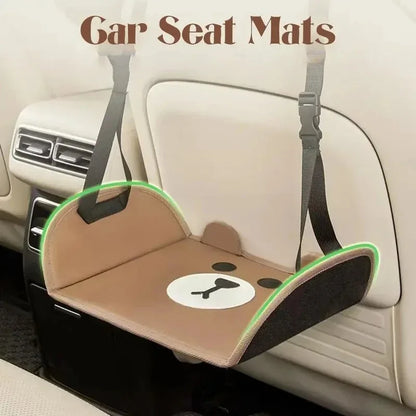 Portable Car Rear Seat Foot Hammock – Adjustable Hanging Footrest for Travel, Office & Car Interior Comfort Beauty World Shop