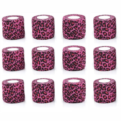 Tape Tattoo Handle Bandage Anti-slip Athletic Nonwoven Waterproof Disposable Self-adhesive Elastic Bandage Grip Cover Wrap Beauty Trend Shop