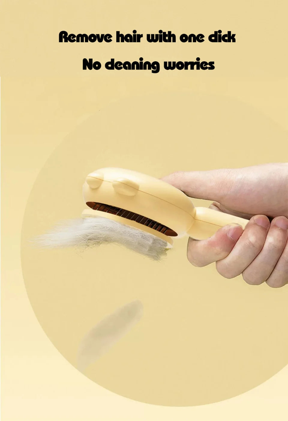 Pet Grooming Needle Comb for Cats/Dogs - Magic Massage Design, Basic Pet Cleaning Care General Supplies Beauty World Shop
