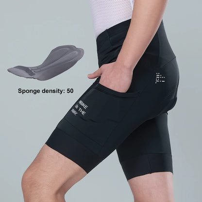 INBIKE Pro Summer Men's Cycling Shorts Bicycle Pants Shock-absorbing Cycling Clothing Mountain Road Bike Tousers With pocket Beauty World Shop