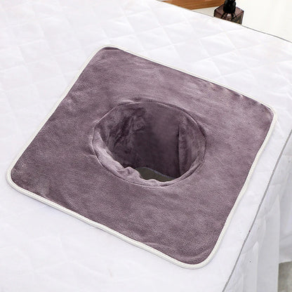 40*80cm Thickened Beauty SPA Massage Table Planking Face Towel With Hole Bed Bandana Beauty World Shop