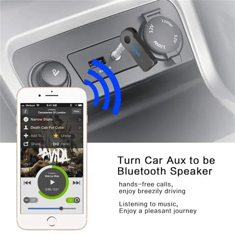 3 in 1 Wireless Bluetooth 5.0 Receiver Transmitter Adapter USB Adapter Audio Receiver Bluetooth Car Charger Car Aux for E91 E92 Beauty World Shop