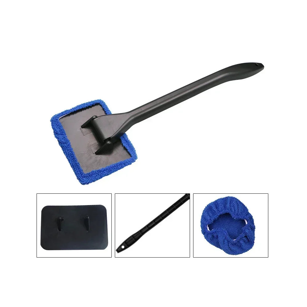 Essuie-glace de voiture, brosse de nettoyage désembuage, outil d'essuie-glace de fenêtre avant de voiture,artefacts de nettoyage Beauty Fashion
