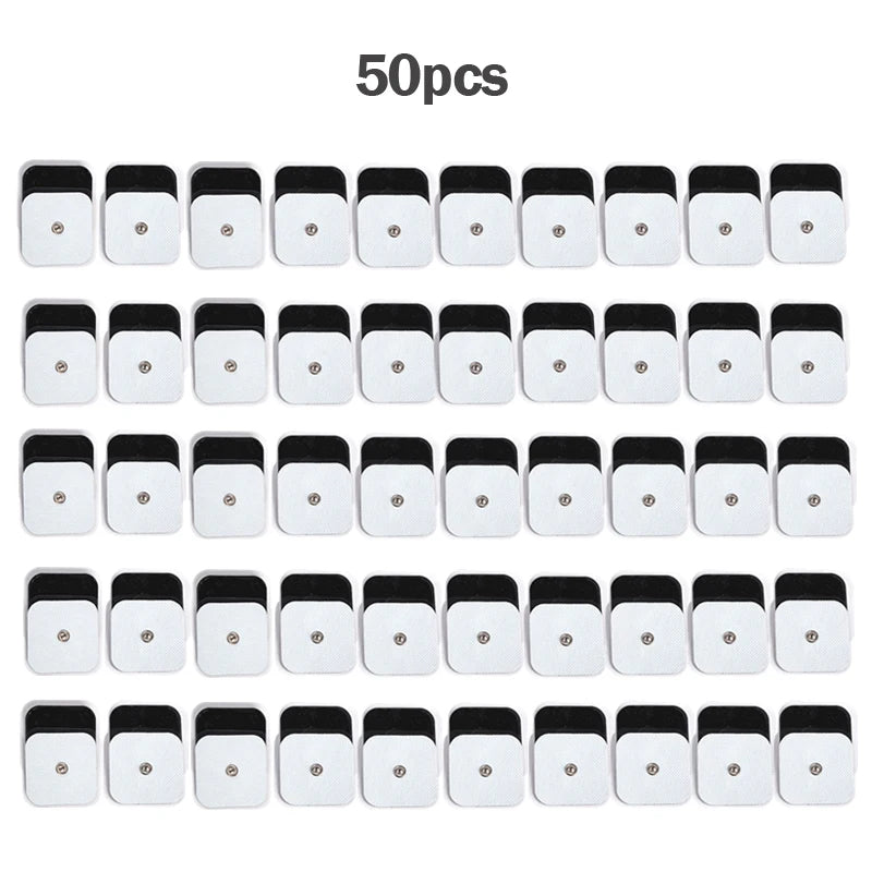 5*5cm  Unit Replacement Pads Non-woven Self Adhesive for  Patches Digital Machine Massager Body Massager Sticker Beauty World Shop