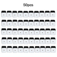 white 50PCS 5x5cm