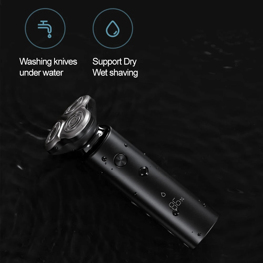 MIJIA S500 Electric Shaver Dry Wet Shaving Triple Blade Trimmer Beard Floating Head Men's Shaver Electric Razors Machine Beauty World Shop