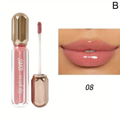 Mirror Pearl Lip Gloss Waterproof Long Lasting Moisturizing Lipstick Shine Glitter Lip Gloss Women Makeup Cosmetic Beauty World Shop