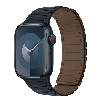 Magnetic Loop for Apple Watch Bands 44mm 40mm 49mm 45mm 41mm 38mm Silicone Bracelet iWatch Series 9 8 7 6 5 4 3 Se ultra 2 strap Beauty World Shop