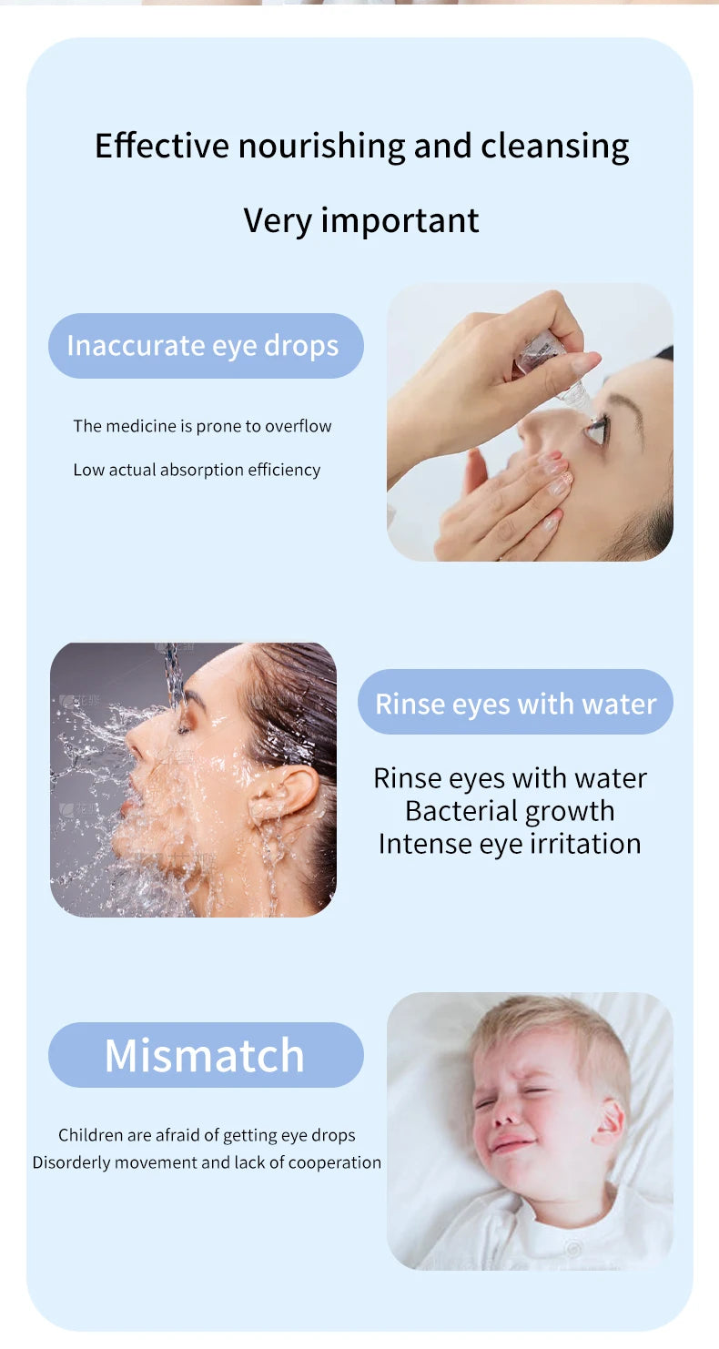Electric Eye Massager with Nano Steam Hot Compress  and Moisturizing Spray Eye Massage Device for Eye Fatigue Relief and Care Beauty World Shop