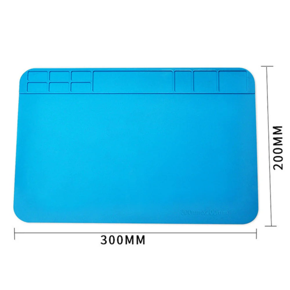 ESD Soldering Mat Repair Pad Insulation Heat Resistant Soldering Station Silicon Work Pad Desk Platform Phone Repair Tool Kit Beauty Fashion