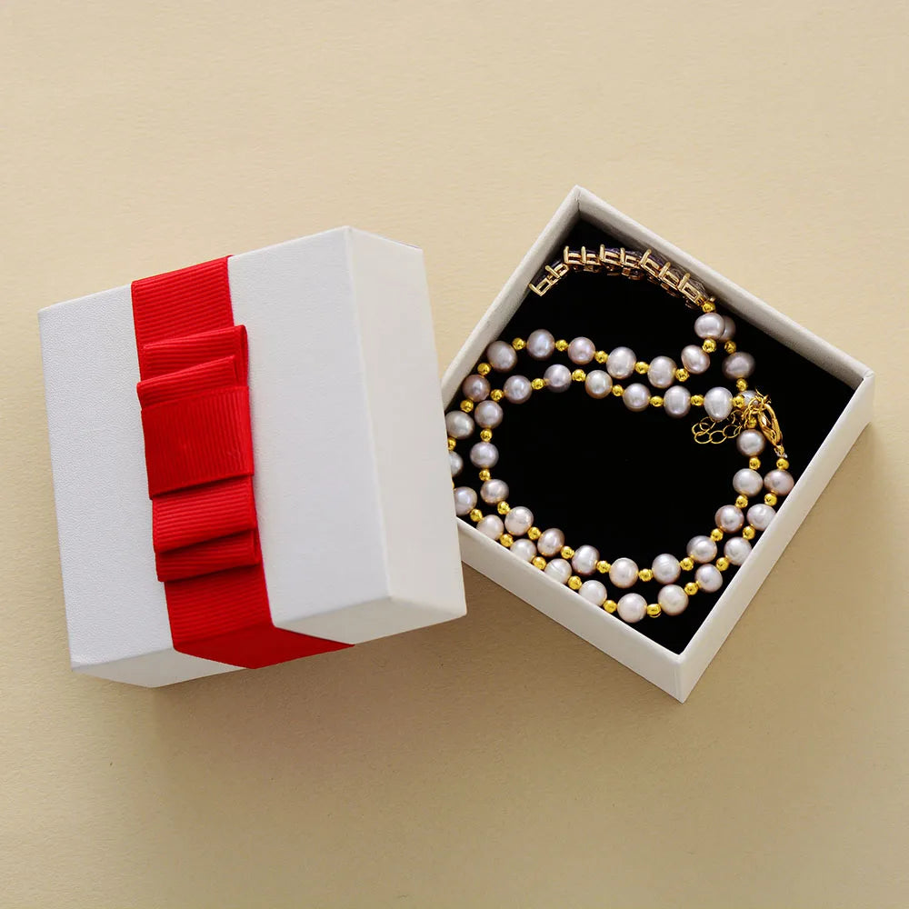 Bracelet  Gift Box Earrings  Jewelry Display Beauty World Shop