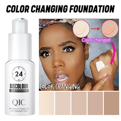 Foundation Magic Color Changing Foundation Liquid Soft Matte Long Lasting Hydrating Makeup Base Beauty World Shop