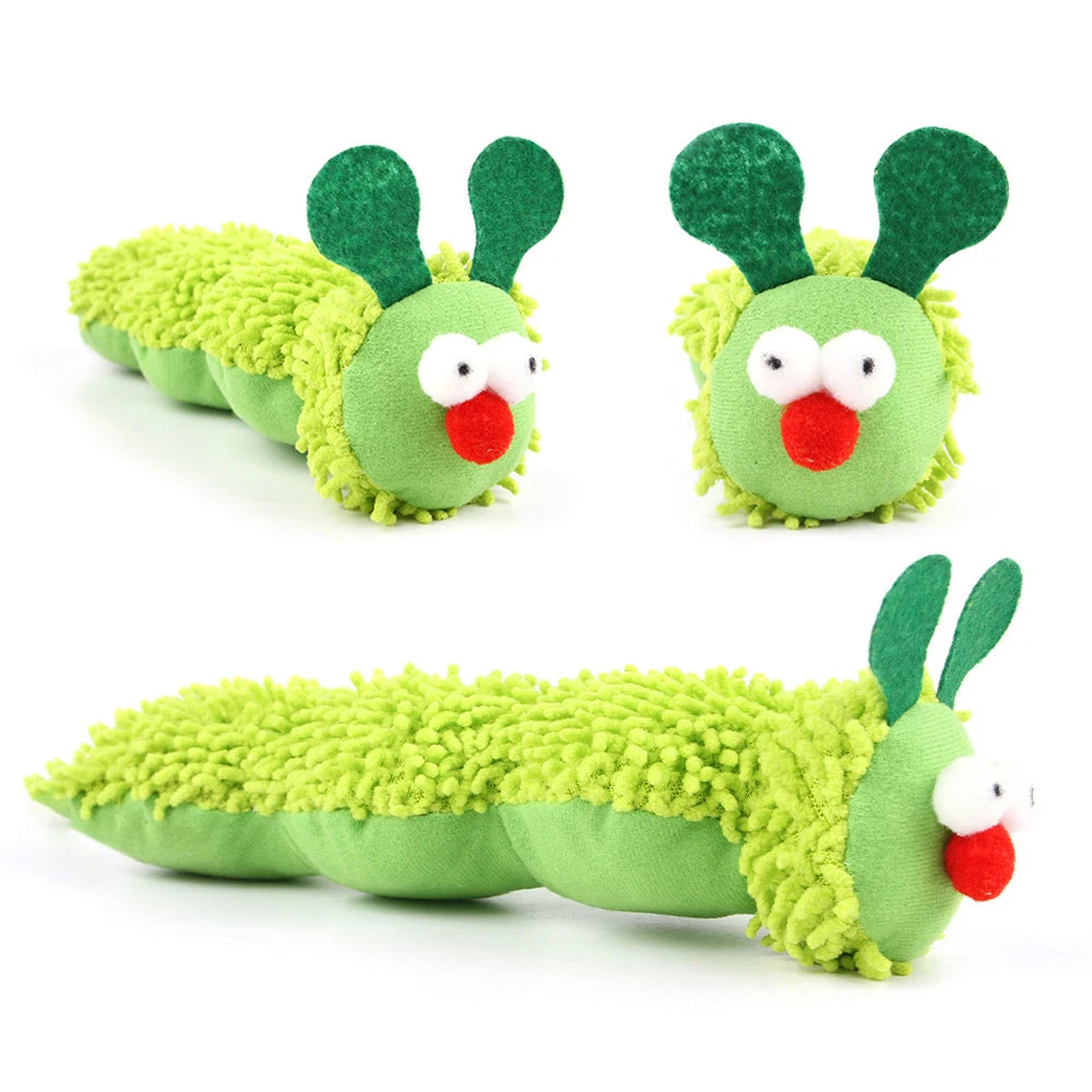 Cat Chew Toys Caterpillar Catnip Molar Toy Silvervine Cat Teaser Interaction Toy Clean Mouth Kitten Toy Pet Supplies Accessories Beauty World Shop