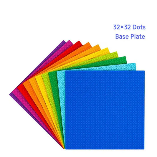 32x32 Styles Base Plate MOC Classic Building Blocks DIY Small Size Bricks Baseplate Parts for City Figures Children Toys Beauty Fashion