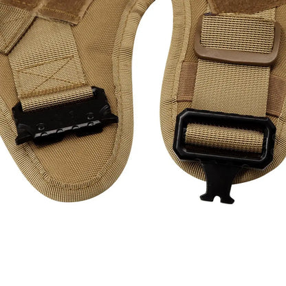 Military Large Dog Harness Training Pet Vest for French Bulldog German Shepherd Malinois Tactical Harnesses For Dogs Accessories Beauty World Shop