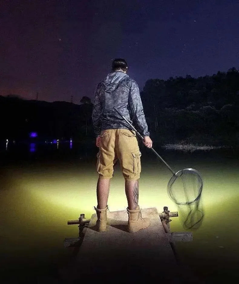 Powerful Rechargeable Head Flashlight for Fishing Led Headlamp Nitecore Camping Headlights Hunting Torch Hiking Front Lanterns Beauty World Shop