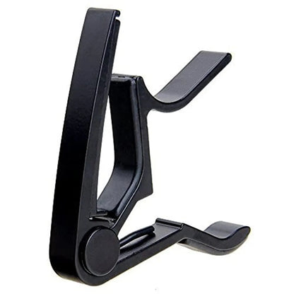 Guitar Capo for Acoustic and Electric Guitars Single Handed Capos Black Beauty World Shop