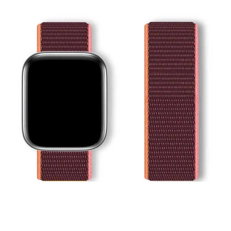 Nylon Strap For Apple Watch Band Ultra 9 8 7 SE 6 5 3 38MM 42MM 40MM 44MM smartwatch Accessorie bracelet iWatch serie 45MM 41MM