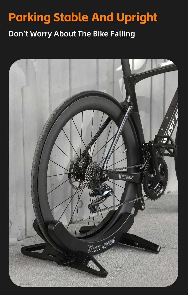 WEST BIKING Adjustable Bicycle Parking Rack MTB Road Bike Indoor Garage Storage Stand Bike Repair Stand Cycling Accessories Beauty World Shop