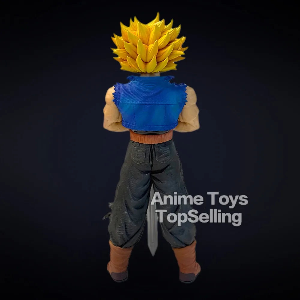 25cm/9.84in Anime Dragon Ball Z Figure Trunks Action Figures Pvc Statue Collection Model Toys for Gifts Beauty World Shop