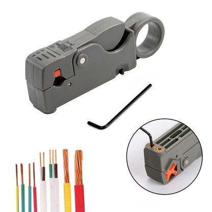 Stripping Pliers Decrustation Wire Cable Tools Stripper Stainless Steel  Hexagon Wrench Accessorie Insulated Electrical Straight Beauty World Shop