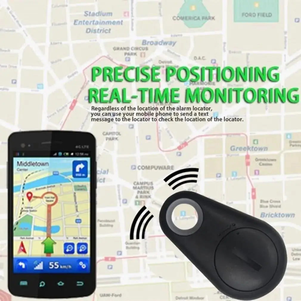 1-5pcs Wireless Mini GPS Tracker Anti-lost Alarm Key Child Bag Wallet Finder Bluetooth APP Locator Smart Tag For Ios And Android Beauty World Shop