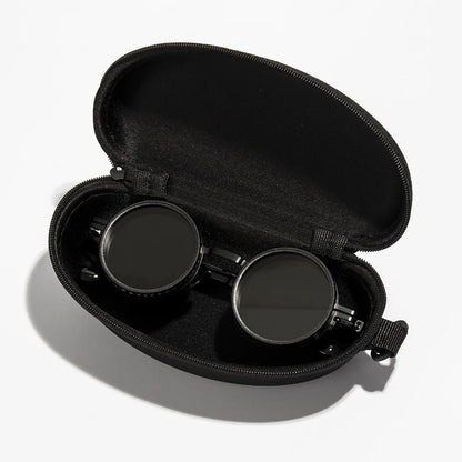 New ND2-400 Adjustable Dimming Glasses 9 Level ND Filter Fishing Sunglasses UV400 With Glasse Case Sunglasses Outdoor Beauty World Shop