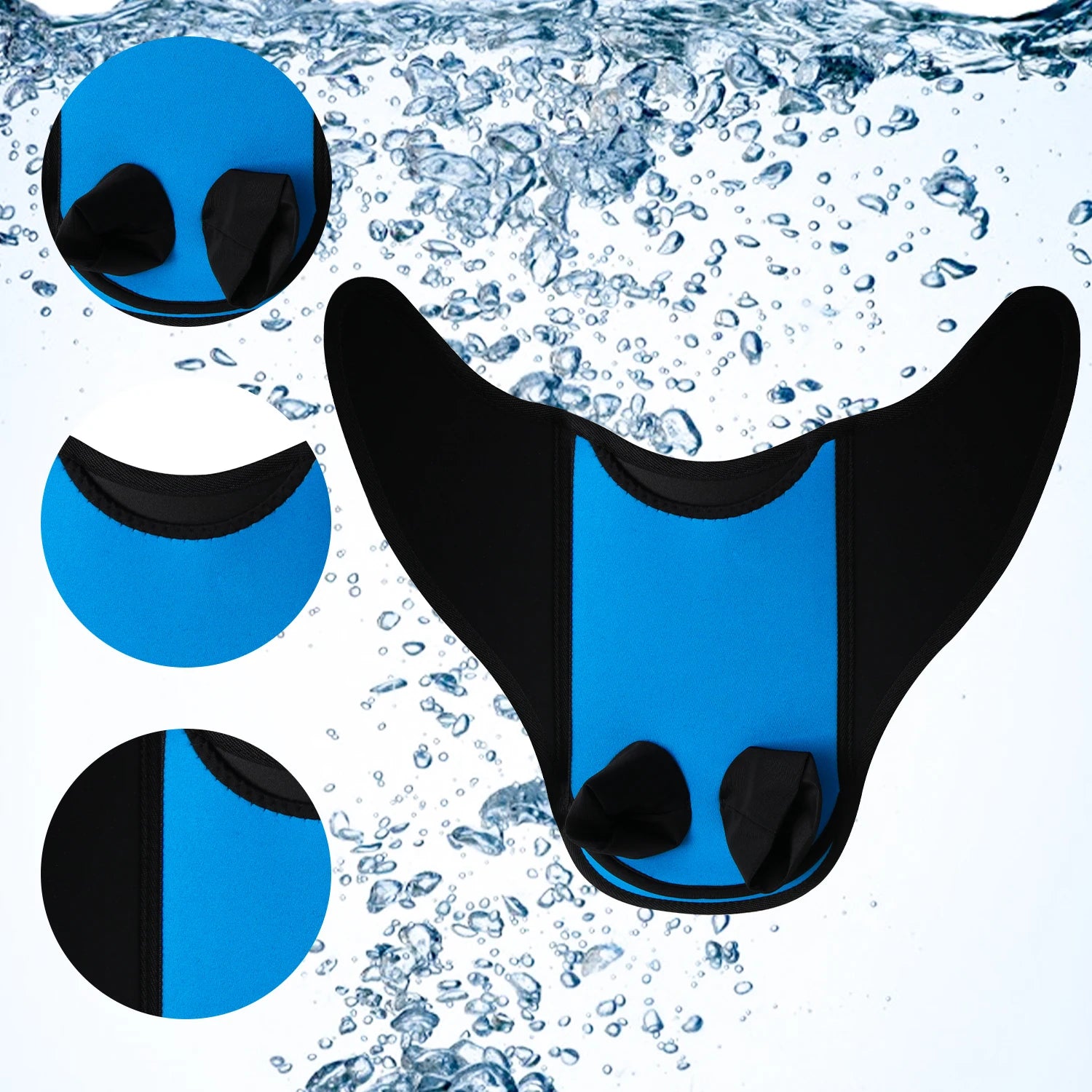Mermaid Monofin, Swim Fin for Kids Mermaid Tail Girl Snorkel Fins Swim Flippers Full Foot Water Sports Enthusiasts Diving Fins Beauty World Shop
