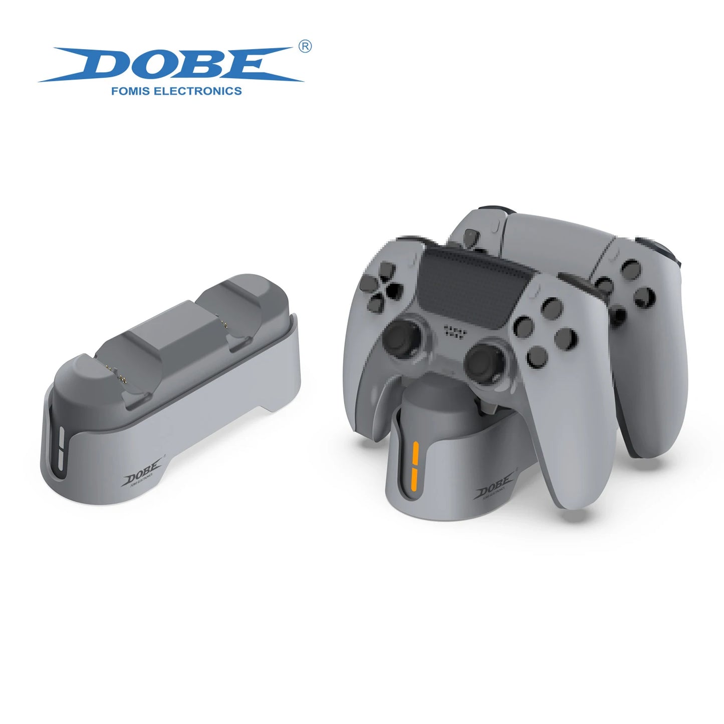 DOBE Double Charging Dock TP5-1501X for PS5 Handle with Dual-color Charging Indicator Light & Charing Cable Beauty World Shop