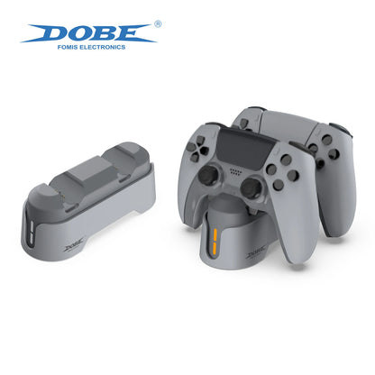 DOBE Double Charging Dock TP5-1501X for PS5 Handle with Dual-color Charging Indicator Light & Charing Cable Beauty World Shop