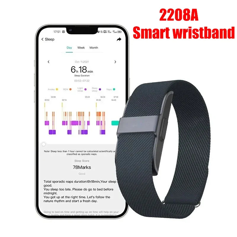 2208A Smart Bracelet Heart Rate Blood Pressure Monitor Pedometer Sport Fitness Tracker for Men Women Electronic Bracelet Beauty World Shop