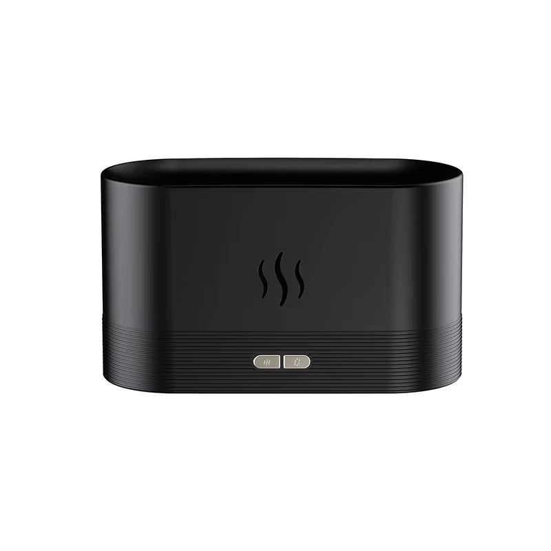 Vissko Aroma Flame Diffuser 180ML Air Humidifier Ultrasonic Aromatherapy Cool Mist Maker Essential Oil Lamp Difusers For Home Beauty World Shop