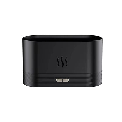 Vissko Aroma Flame Diffuser 180ML Air Humidifier Ultrasonic Aromatherapy Cool Mist Maker Essential Oil Lamp Difusers For Home Beauty World Shop