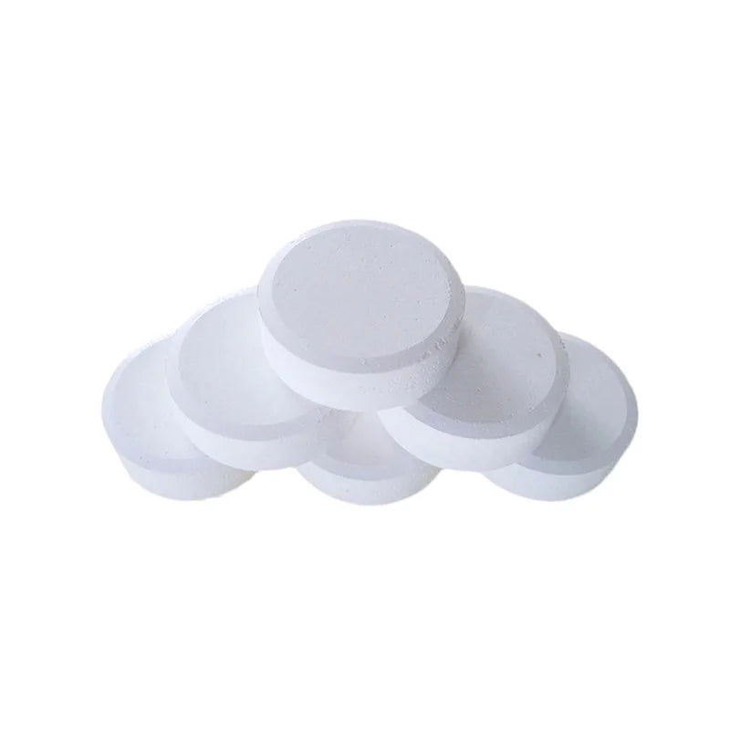50Pcs/Bottle Swimming Pool Cleaning Tablet Chlorine Bromine Tablets Cleaner Swimming Spa Household Cleaning Supplies Beauty World Shop