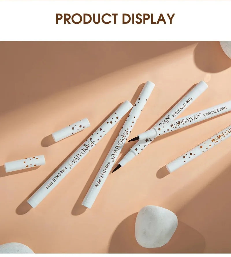 1PC Face Fake Freckles Pen Natural Waterproof Lifelike Fake Freckles Pen for Long Lasting Look Dot Spot Pen Makep Tool Cosmetic Beauty World Shop