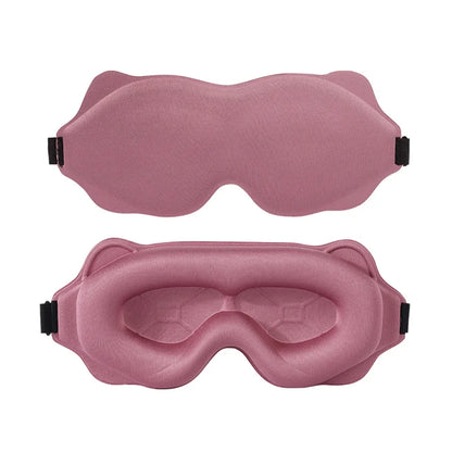 3D Sleeping Mask Block Out Light Soft Padded Sleep Mask For Eyes Slaapmasker Eye Shade Blindfold Sleeping Aid Face Mask Eyepatch Beauty World Shop