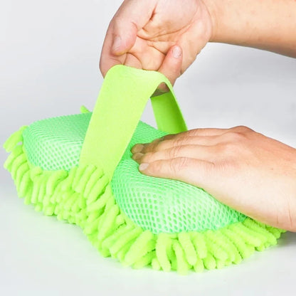 Microfiber Car Washer Sponge Cleaning Car Care Detailing Brushes Washing Towel Auto Gloves Styling Accessories Beauty World Shop