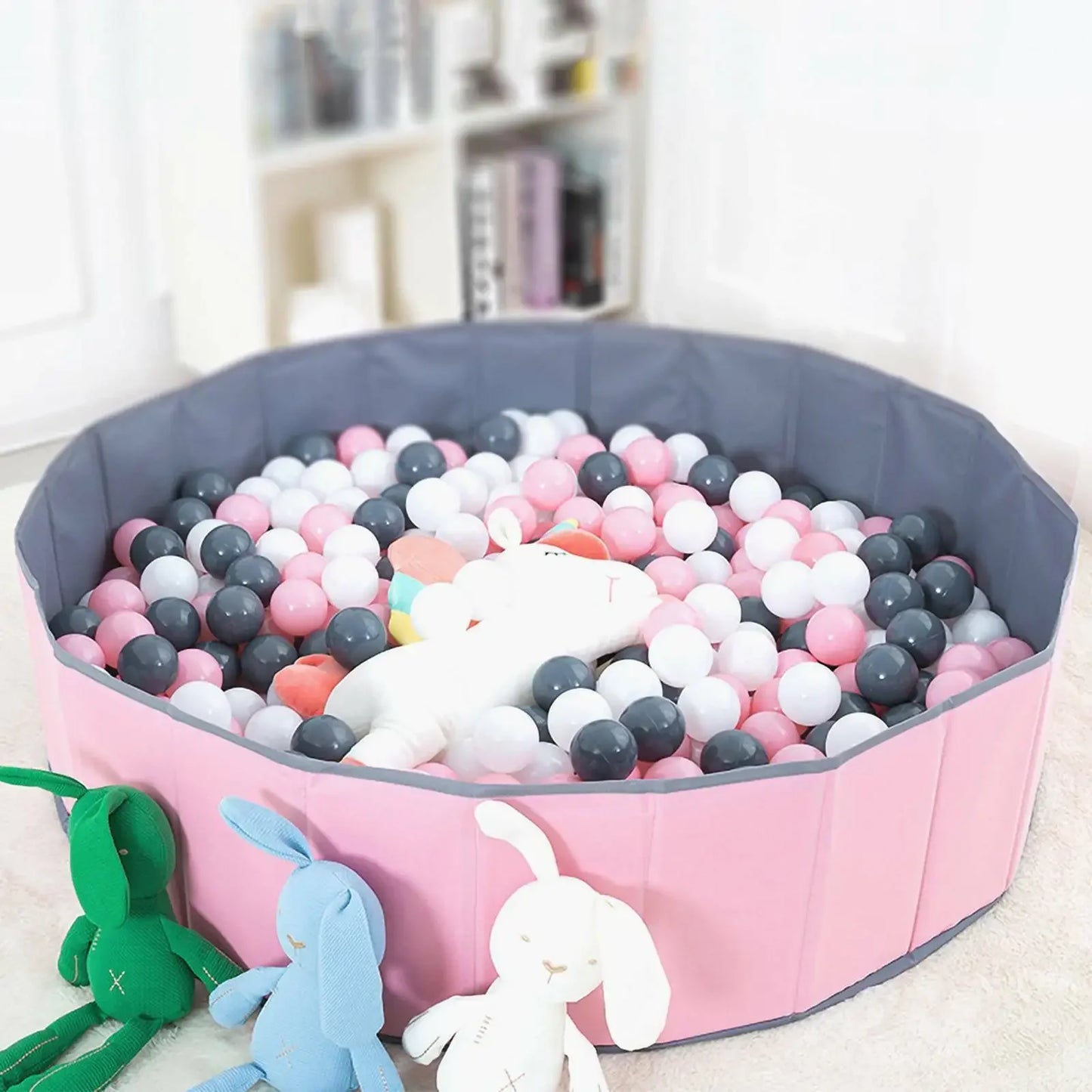 80*26cm Ball Pits for Kids Toddlers Babies , Oxford Cloth Portable & Foldable Ball Pool Indoor Outdoor (Balls Not Included) Beauty World Shop